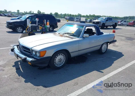 1981 Mercedes-Benz 380 Sl z USA, uszkodzony, nr VIN WDBBA45A5BB001553
